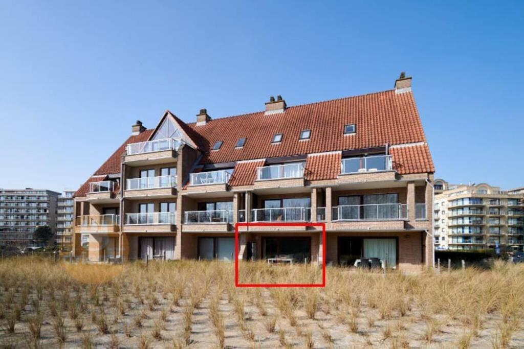 4-Persoons Appartement Met Een Mooi Uitzicht De Panne Esterno foto
